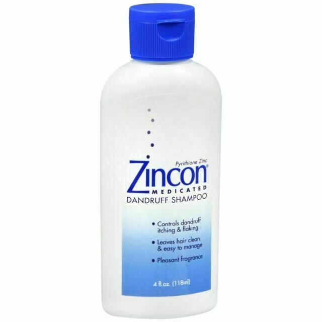 Zincon Medicated Shampoo Pyrithione Zinc - 8 Ounce